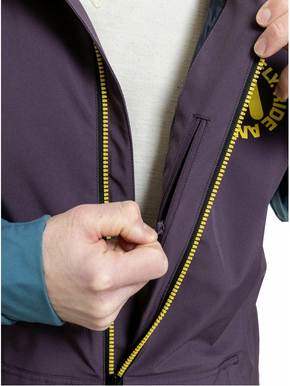 Meatfly Meatfly pánska street bunda Finn Plum / Colonial