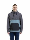 Meatfly Meatfly pánska street bunda Garen Dark Gray / Storm
