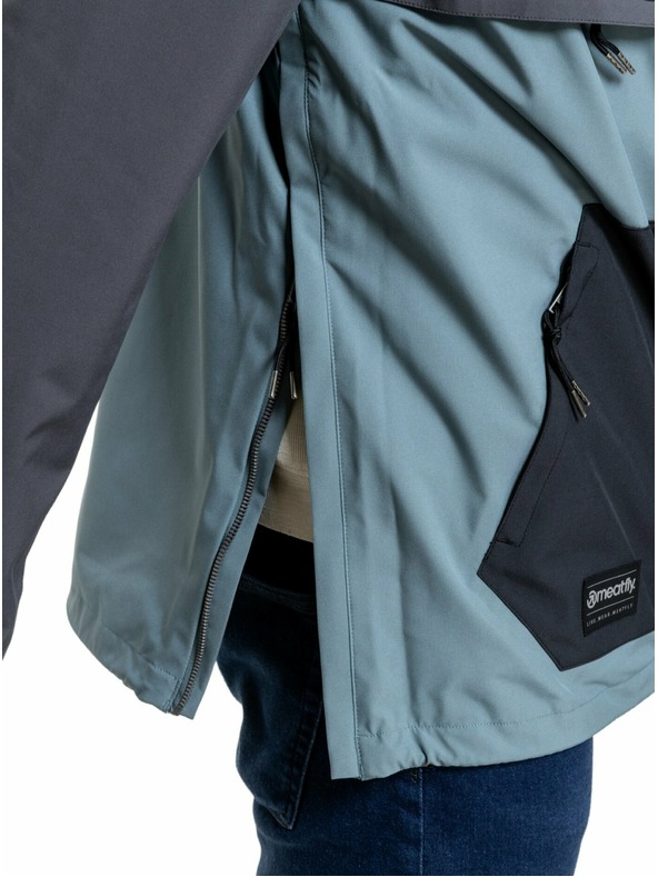 Meatfly Meatfly pánska street bunda Garen Dark Gray / Storm