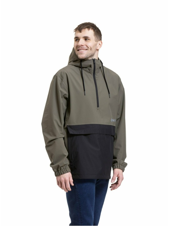 Meatfly Meatfly pánska street bunda Henry Dark Olive / Black