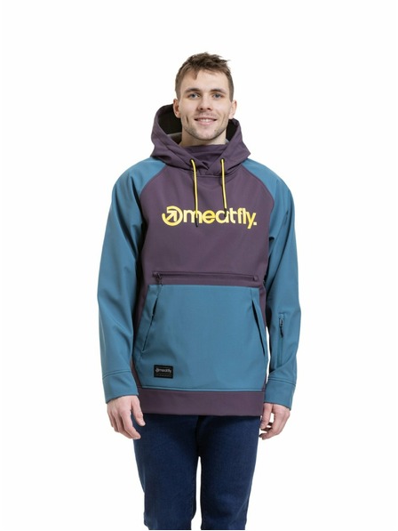 Meatfly Meatfly pánska street bunda Jax Plum / Colonial