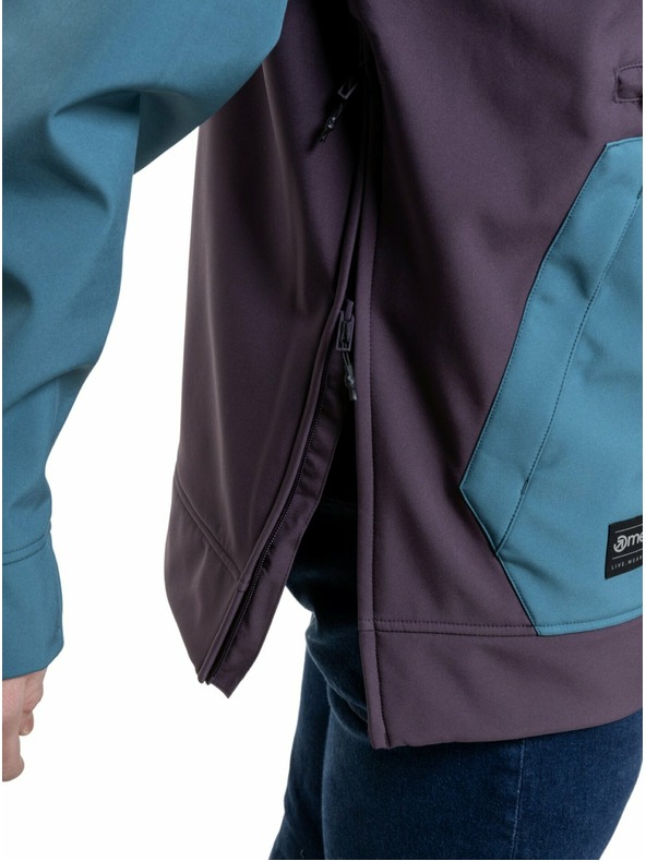 Meatfly Meatfly pánska street bunda Jax Plum / Colonial