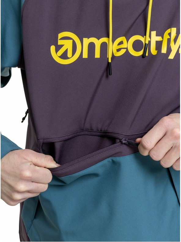 Meatfly Meatfly pánska street bunda Jax Plum / Colonial