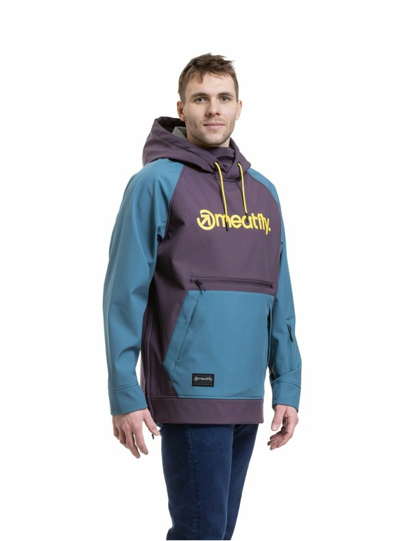 Meatfly Meatfly pánska street bunda Jax Plum / Colonial