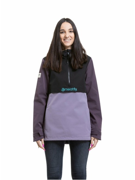 Meatfly Meatfly dámska street bunda Kalle Black / Violet
