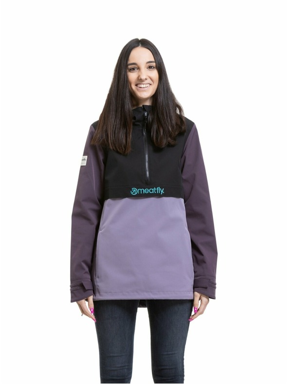 Meatfly Meatfly dámska street bunda Kalle Black / Violet