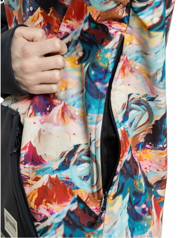 Meatfly Meatfly dámska street bunda Alita Mango Mountains / Black