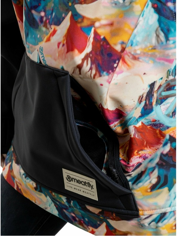 Meatfly Meatfly dámska street bunda Alita Mango Mountains / Black