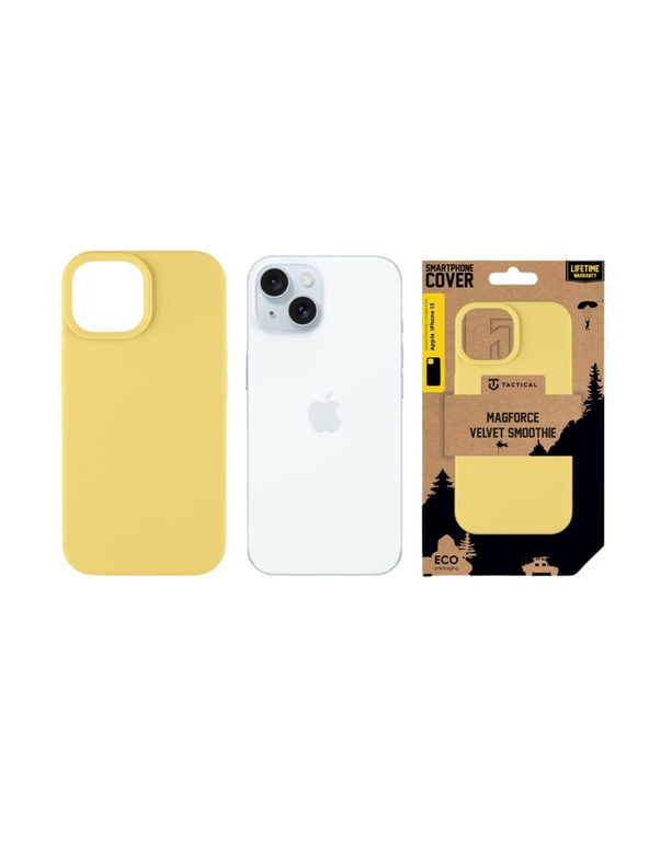 Tactical Tactical MagForce Velvet Smoothie Puzdro pre Apple iPhone 15 Banana