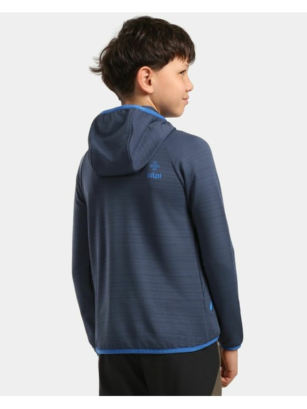 Kilpi Chlapčenská funkčná mikina Kilpi MEMPHIS-JB Tmavo modrá