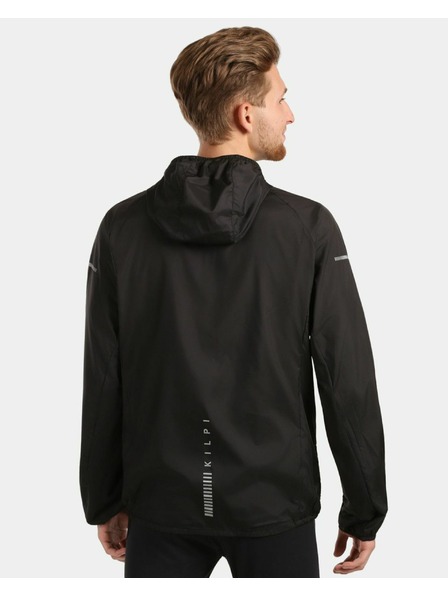 Kilpi Pánska ľahká veteruvzdorná bunda Kilpi ROSA-M Čierna