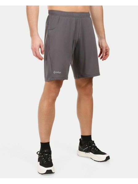Kilpi Pánske fitness šortky Kilpi NANTES-M Tmavo šedá