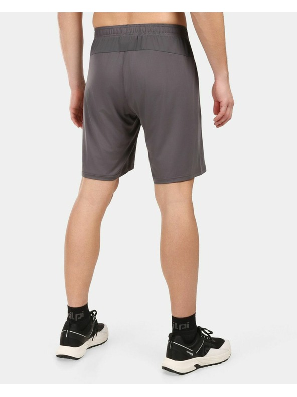Kilpi Pánske fitness šortky Kilpi NANTES-M Tmavo šedá