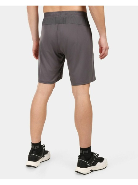 Kilpi Pánske fitness šortky Kilpi NANTES-M Tmavo šedá
