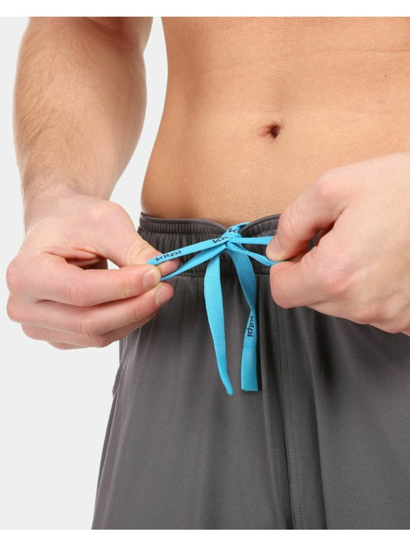 Kilpi Pánske fitness šortky Kilpi NANTES-M Tmavo šedá
