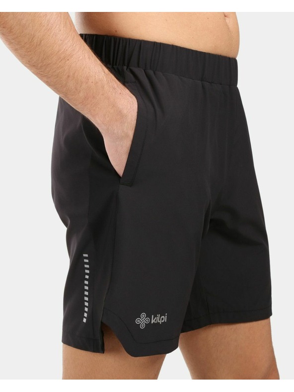 Kilpi Pánske fitnes šortky Kilpi BRAY-M Black