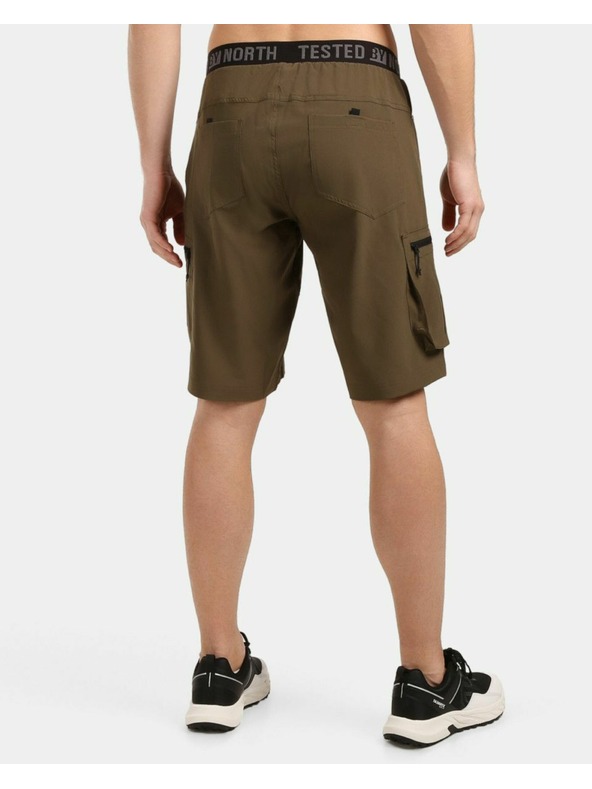 Kilpi Pánske outdoorové kraťasy Kilpi ASHER-M Khaki