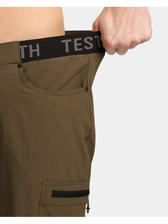 Kilpi Pánske outdoorové kraťasy Kilpi ASHER-M Khaki