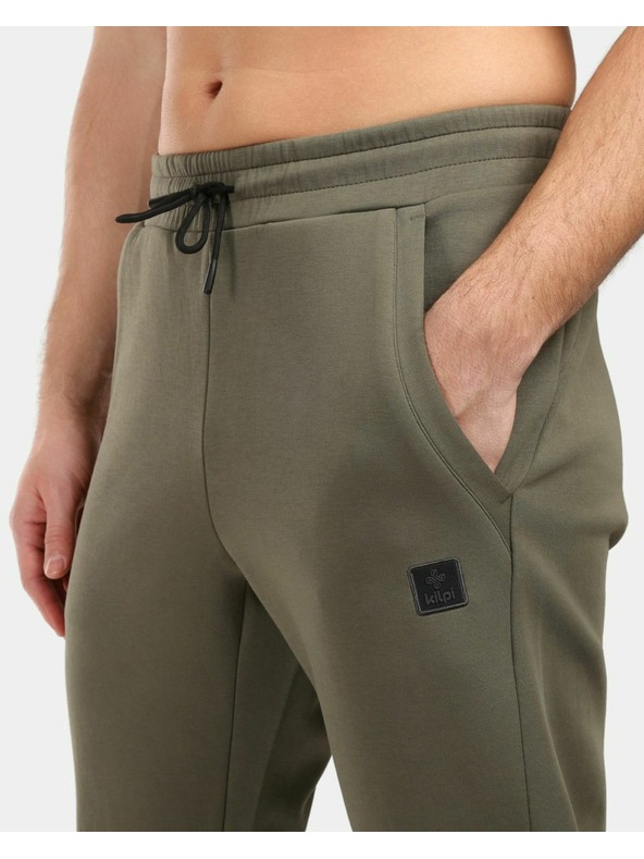Kilpi Pánske športové bavlnené tepláky Kilpi MATTY-M Zelená