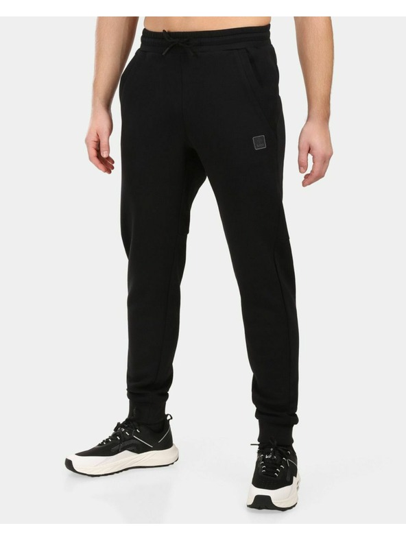 Kilpi Pánske športové bavlnené tepláky Kilpi MATTY-M Black