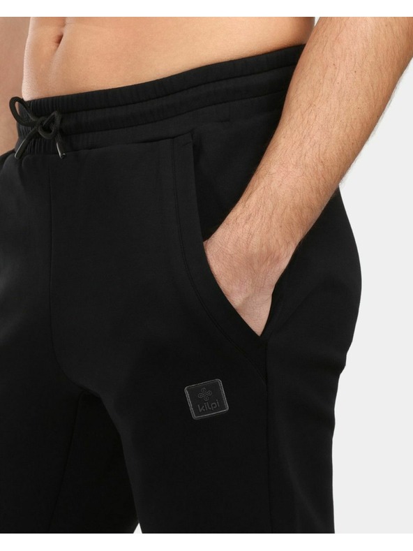 Kilpi Pánske športové bavlnené tepláky Kilpi MATTY-M Black