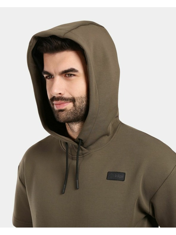 Kilpi Pánska mikina s kapucňou Kilpi DIAN-M Khaki