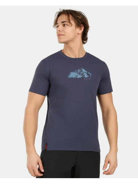 Kilpi Pánske funkčné tričko Kilpi DIXIE-M Tmavo modrá
