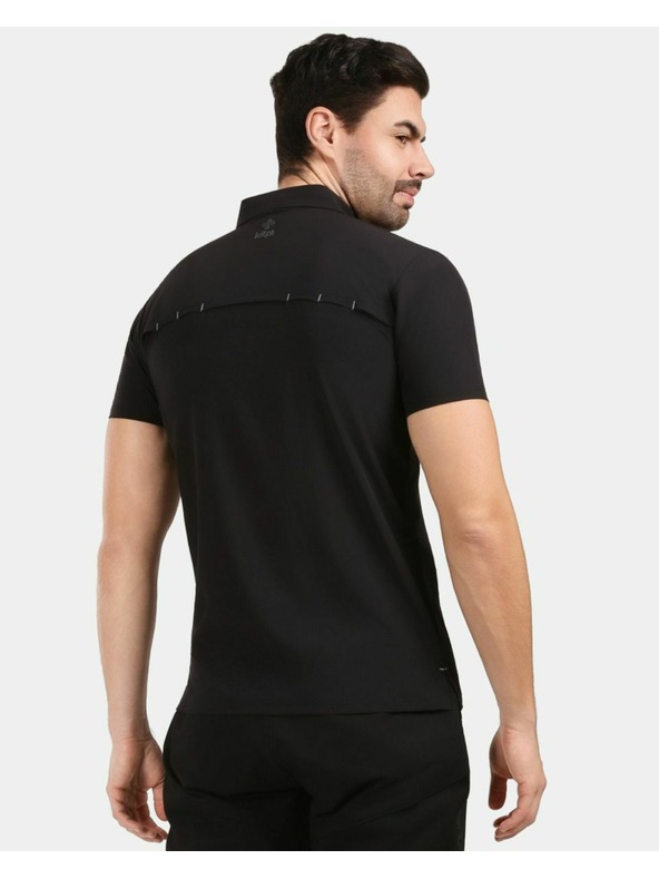 Kilpi Pánska outdoorová košeľa Kilpi BOMBAY-M Čierna