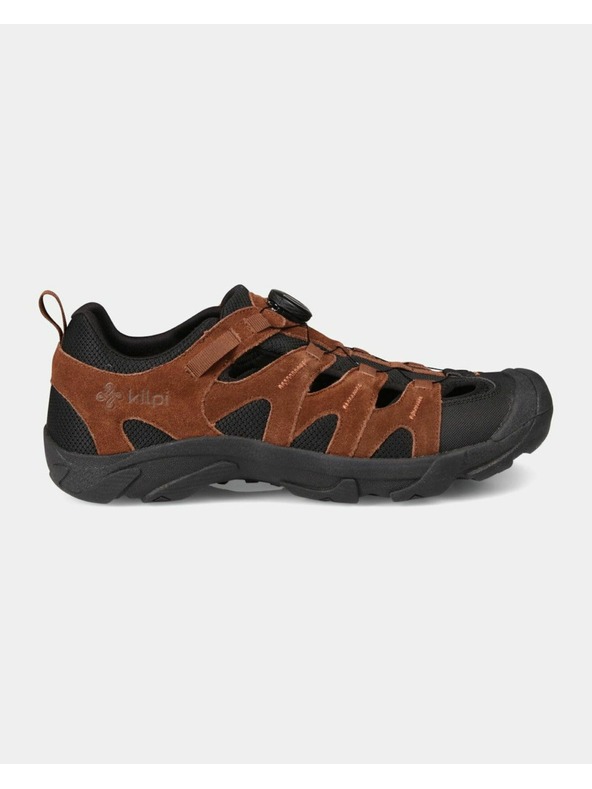 Kilpi Unisex turistické sandále Kilpi SANDRO-U Hnedá