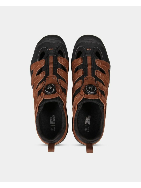 Kilpi Unisex turistické sandále Kilpi SANDRO-U Hnedá