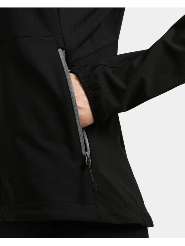Kilpi Dámska nepriedušná softshellová bežecká bunda Kilpi BALEO-W Čierna