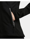 Kilpi Dámska nepriedušná softshellová bežecká bunda Kilpi BALEO-W Čierna