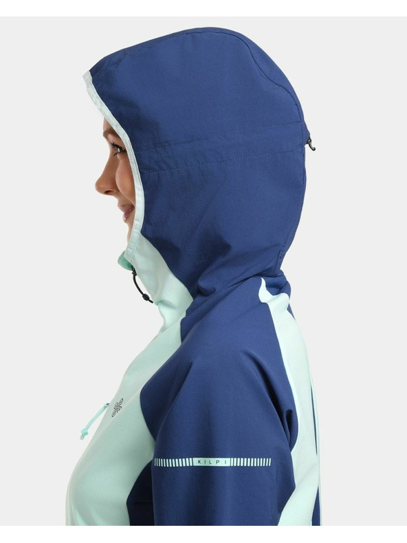 Kilpi Dámska nepriedušná softshellová bežecká bunda Kilpi BALEO-W Mentolová