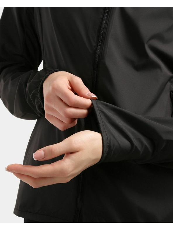 Kilpi Dámska veteruvzdorná bežecká bunda Kilpi TIRANO-W Čierna