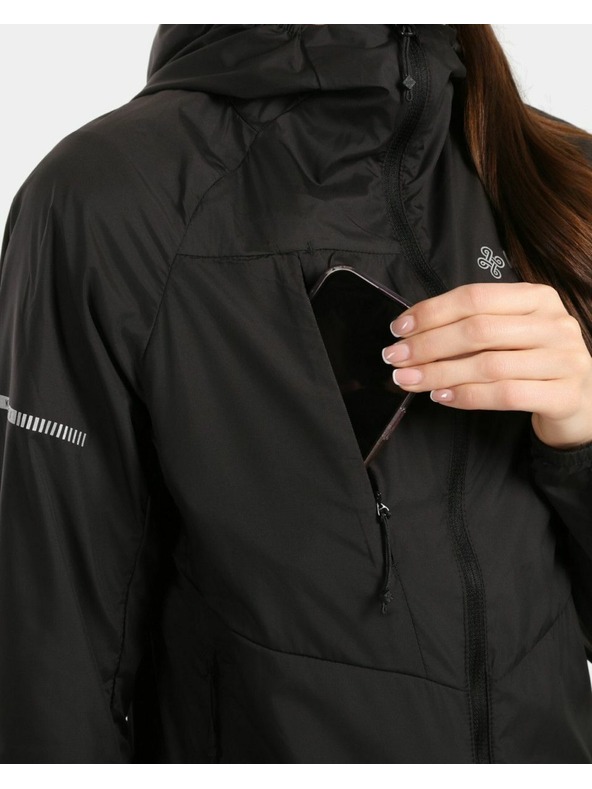 Kilpi Dámska ľahká veteruvzdorná bunda Kilpi ROSA-W Čierna