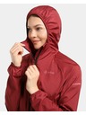 Kilpi Dámska ľahká veteruvzdorná bunda Kilpi ROSA-W Tmavo červená