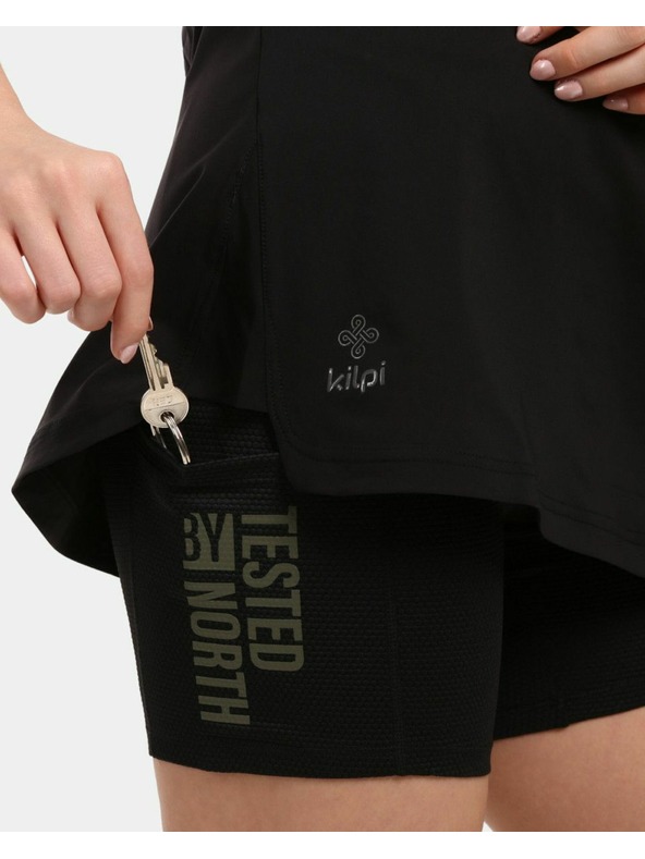 Kilpi Praktická outdoorová sukňa Kilpi NINA-W Čierna