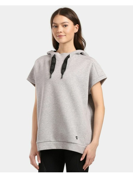 Kilpi Dámska mikina s kapucňou Kilpi DIAN-W Svetlo sivá