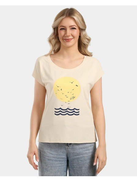 Kilpi Dámske funkčné tričko Kilpi ARONY-W Béžová