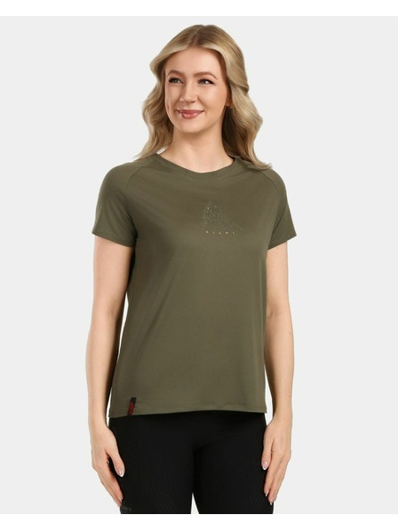 Kilpi Dámske technické tričko Kilpi LISMAIN-W Zelená