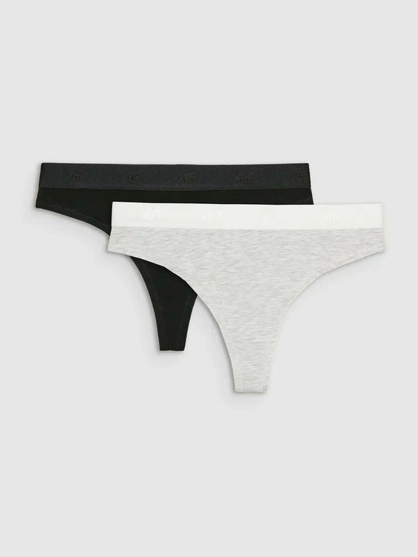 4F Dámske tangy 4F (2pack)