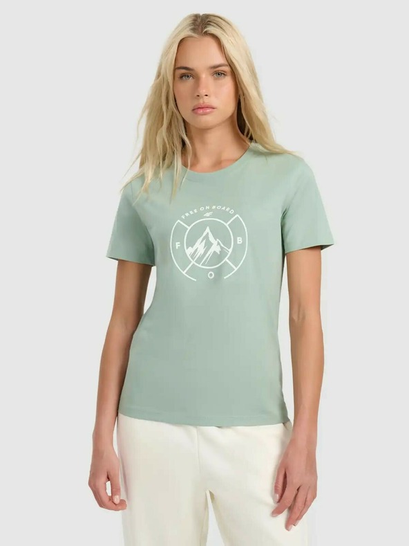 4F Dámske orezané tričko 4F