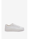 BIG STAR SHOES Dámske nízke tenisky z ECO kože Big Star – biele