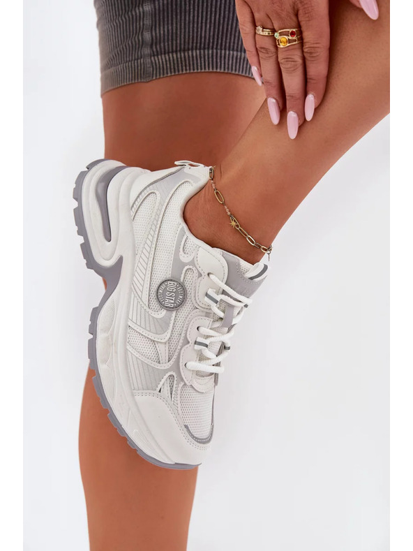 BIG STAR SHOES Dámske tenisky Big Star – biele