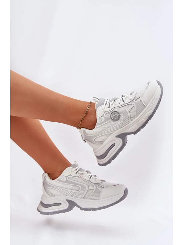 BIG STAR SHOES Dámske tenisky Big Star – biele