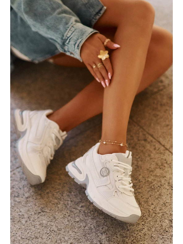 BIG STAR SHOES Dámske tenisky Big Star – biele
