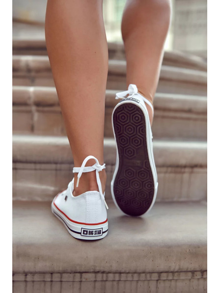 BIG STAR SHOES Legendárne dámske tenisky Big Star - biele