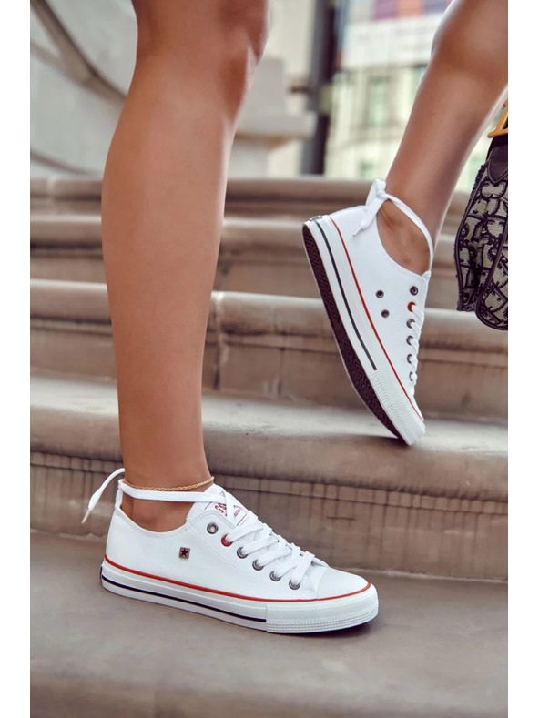 BIG STAR SHOES Legendárne dámske tenisky Big Star - biele