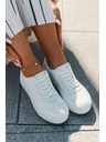 BIG STAR SHOES Dámske tenisky na platforme Big Star – biele
