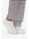 BIG STAR SHOES Dámske tenisky na platforme Big Star – biele